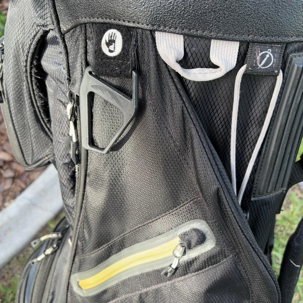 Sun Mountain Golf Cart Bag Mens Large Black 14-Way Divider Wuskowhan Pockets